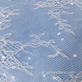 Shiny Sequin Λευκή Chantilly Lace